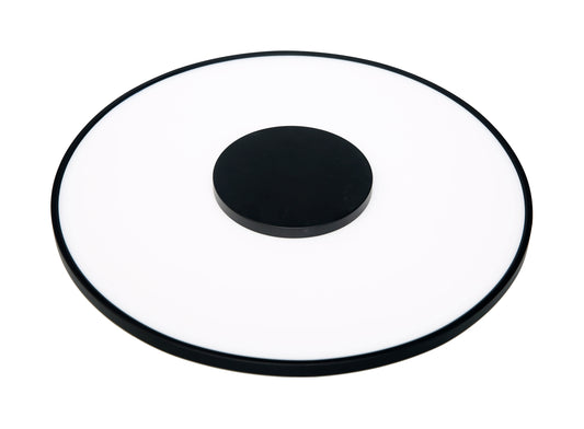 Blink Luxe - 7" Flush Mount 31.5W LED Fixture - Round Shape with Black Finish
