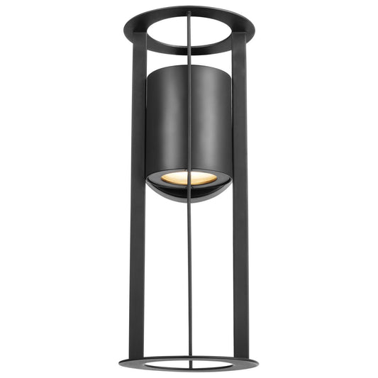 Continuum - 10W LED Small Wall Lantern - Matte Black Finish